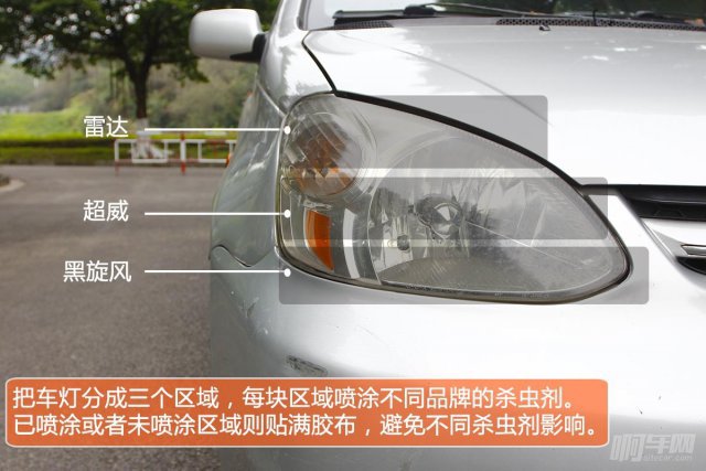 杀虫剂对翻新大灯有用吗,杀虫剂能清理发黄车灯吗