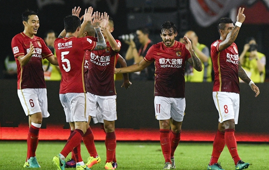 2016广州恒大延边富德,延边富德vs广州恒大