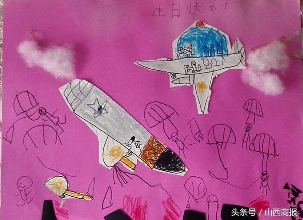 看看全国小朋友送给太空景海鹏老乡的生日“礼物”