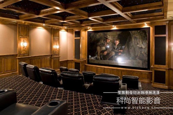 别墅家庭影院装修设计效果图,带家庭影院的别墅设计效果图