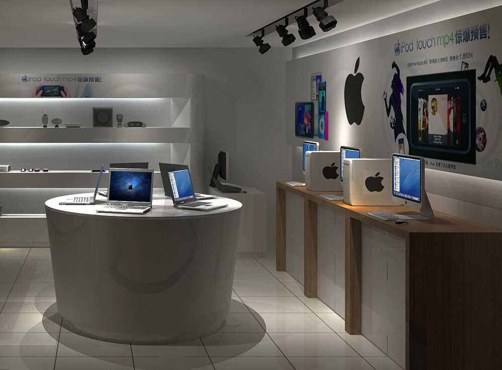 苹果直营店装修为什么这么好看,为何苹果专卖店的装修感觉很高档