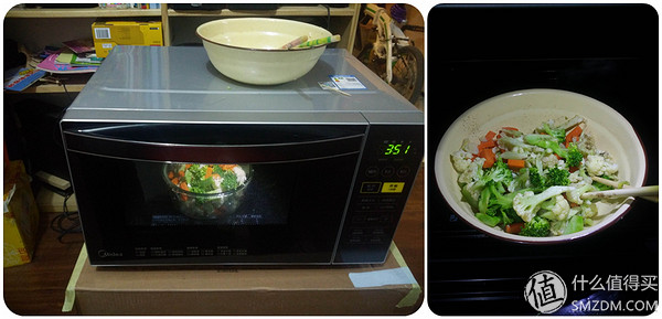 美的微波炉热饭菜专用器,微波炉热饭神器