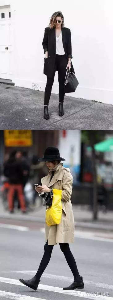 粗跟英伦风复古短靴怎么搭配,搭配短靴穿出时髦复古风格