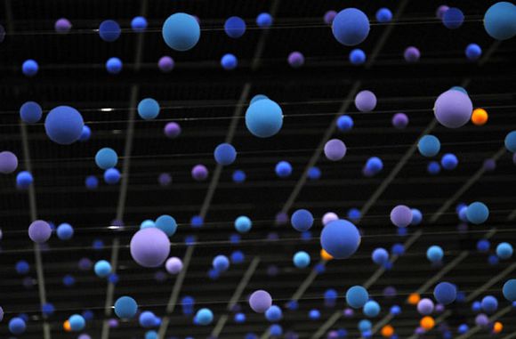 线的装置艺术作品,线的设计作品