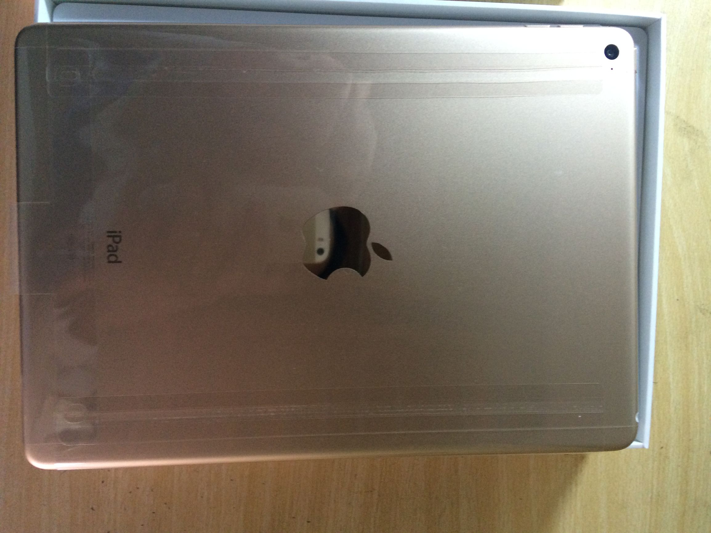 ipadair232G开箱,ipadair2银色开箱