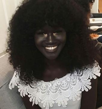 世界公认最黑的模特,世界上肤色最黑的模特