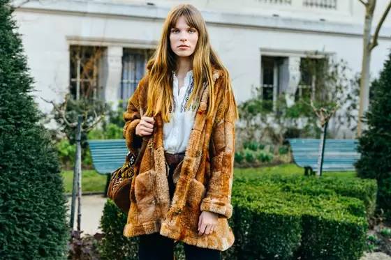 泰迪熊外套穿搭,超好看泰迪熊外套