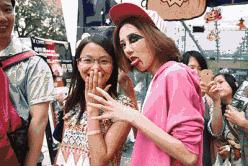 万圣节脑洞大开,ladygaga的钻石眼妆