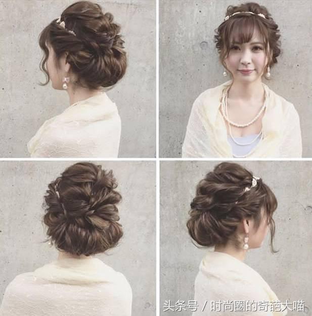 短发比较多扎发简单又好看,短发学生怎么扎霸气短发有刘海