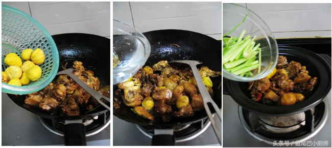 我家秋冬饭桌人气菜，温阳补虚味道杠，加了这一步鸡嫩栗粉超好吃