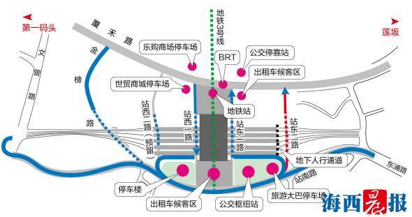厦门第三东通道最新规划路线,厦门火车站地铁便捷通道
