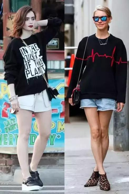 oversize卫衣怎么穿好看,oversize卫衣穿什么裤子