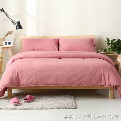 小清新简约床上四件套推荐,不分年龄的床上四件套温馨清新