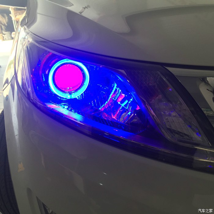 起亚k2车灯怎么换led灯,起亚凯酷k2车灯