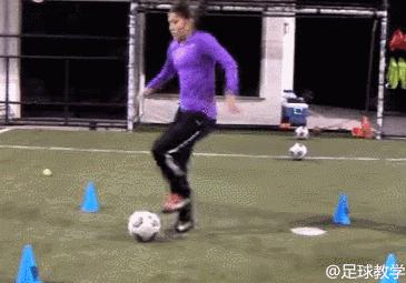 足球控球必学十大技巧,足球怎么练控球运球