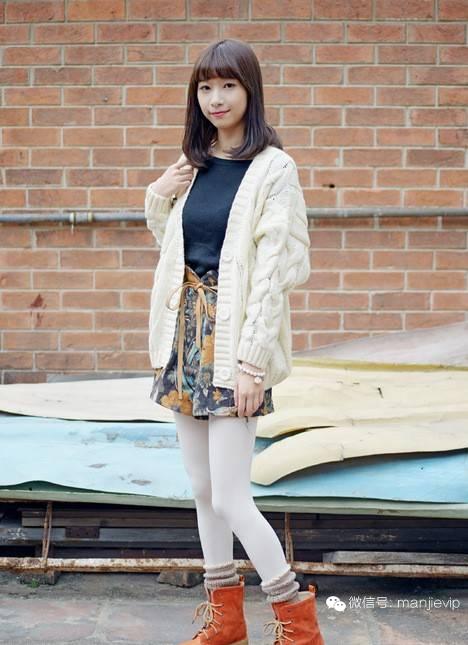 韩系复古毛衣外套 (韩国东大门毛衣外套慵懒小众款)