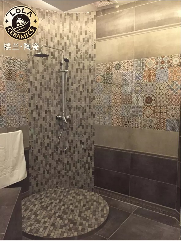 浴室瓷砖怎么搭配效果图,浴室瓷砖颜色搭配效果图