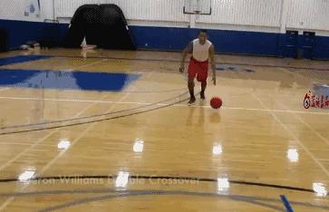 篮球交叉步顺步过人,顺步和交叉步运球训练方法