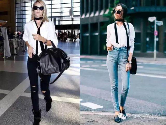 丝巾围巾搭配秋冬,丝巾围巾时髦搭配系法