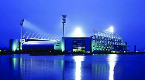 泰达足球场修复,泰达足球场重启仪式