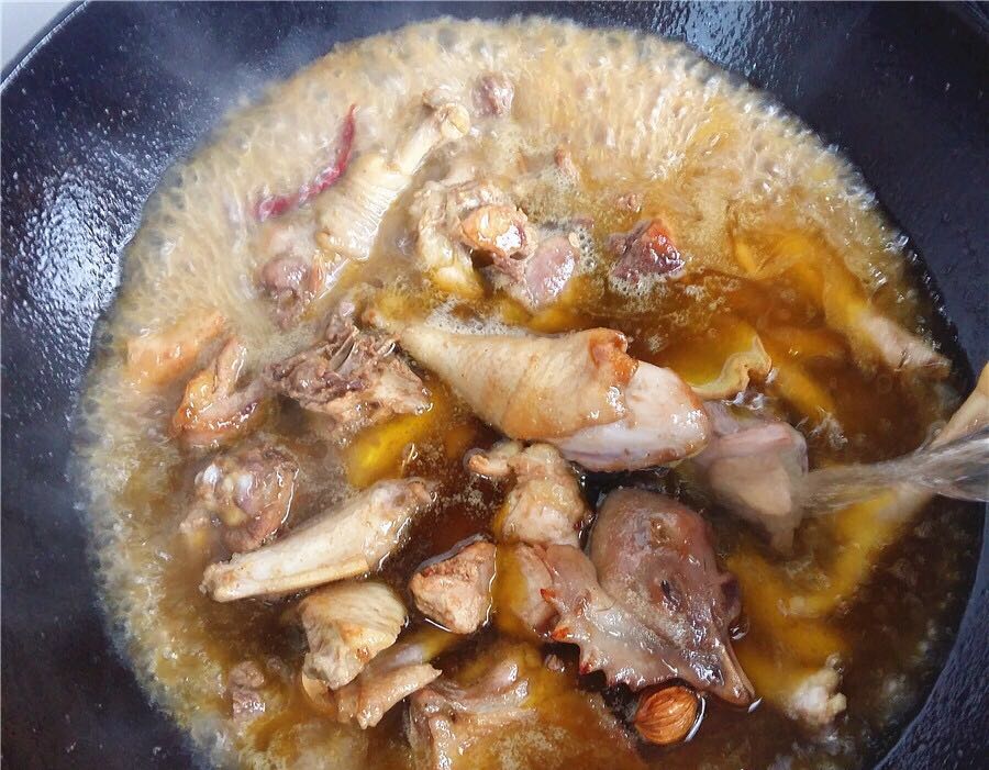 天王盖地虎，小鸡炖蘑菇