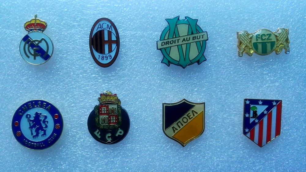足球俱乐部徽章大全,徽章收藏有意义吗