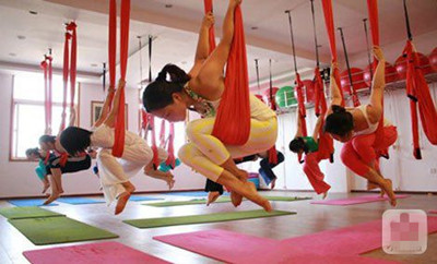 空中瑜伽小裙子教程,空中瑜伽高效燃脂瘦全身