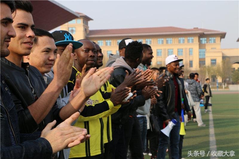 太原理工大学国际教育交流学院VS软件学院足球比赛