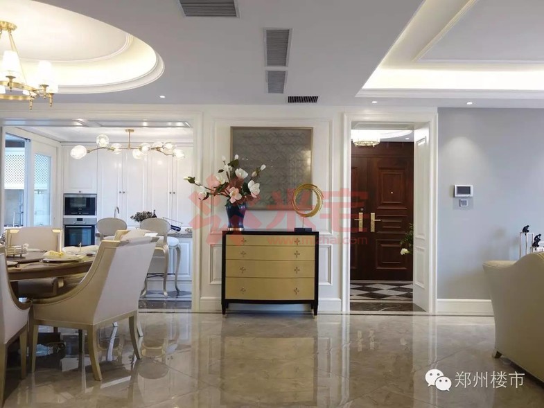 大平层旧改翻新装修设计,大平米大平层轻奢式装修