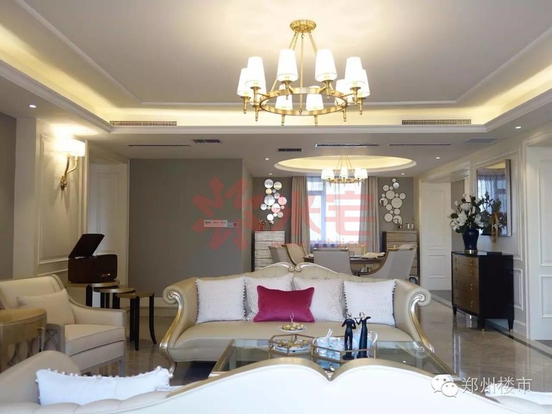 大平层旧改翻新装修设计,大平米大平层轻奢式装修