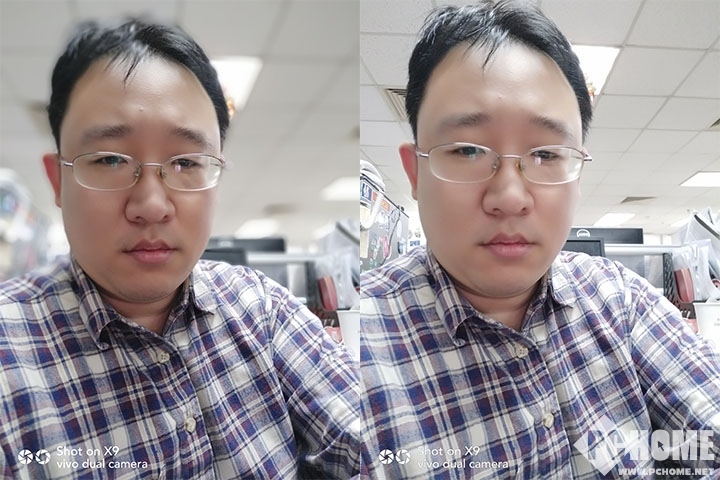 vivox系列前置拍照效果,vivos17pro前置柔光灯