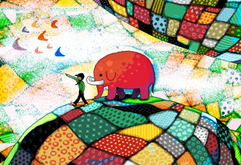 「天空下X074期」他是独立艺术家，绘本漫画家，更是个超级梦想家——黑荔枝！