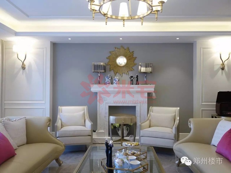 大平层旧改翻新装修设计,大平米大平层轻奢式装修