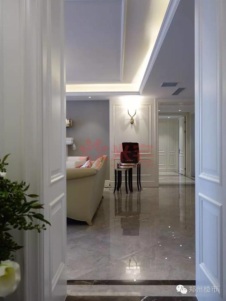 大平层旧改翻新装修设计,大平米大平层轻奢式装修