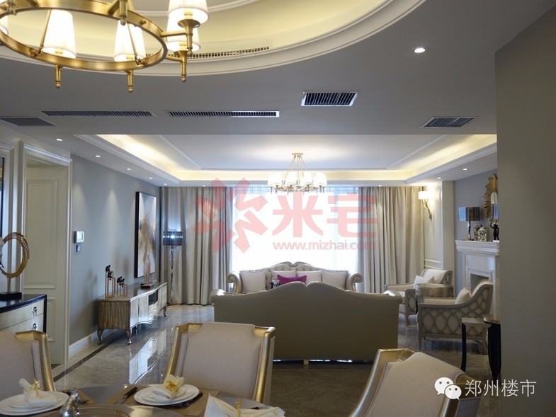 大平层旧改翻新装修设计,大平米大平层轻奢式装修