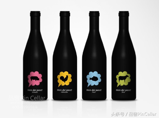 酒瓶标签设计图片创意,酒瓶墙创意设计