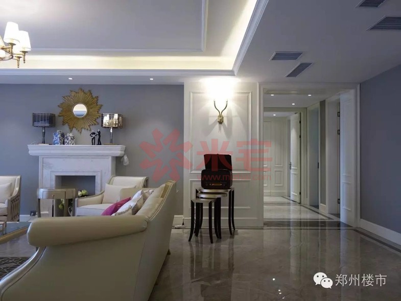 大平层旧改翻新装修设计,大平米大平层轻奢式装修