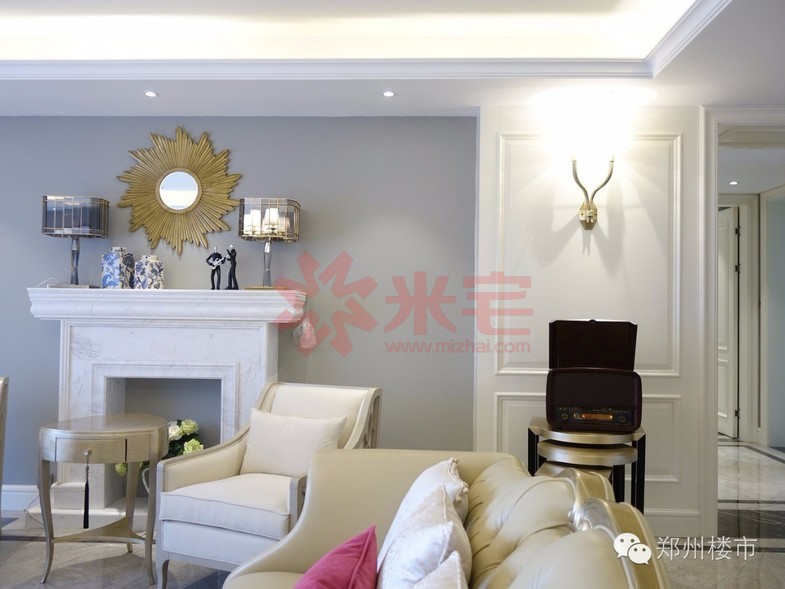 大平层旧改翻新装修设计,大平米大平层轻奢式装修