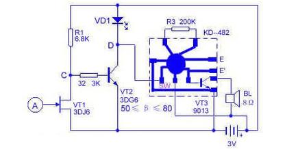 门铃电路详解大全,实用门铃电路原理图