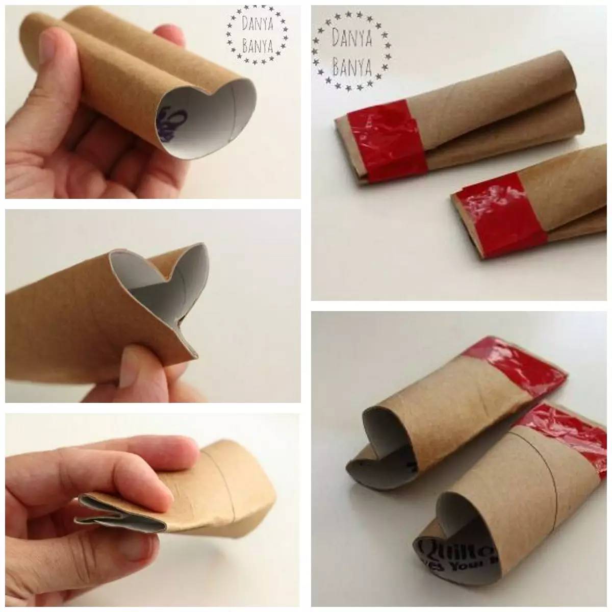 幼儿园卷纸筒环保手工作品,儿童手工涂鸦画纸