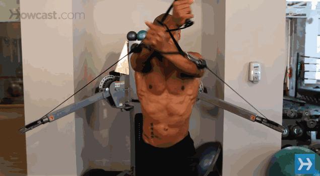 新手一周健身房健身部位,健身房训练视频周一到周五