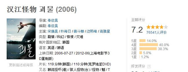 豆瓣高分韩国犯罪电影,十二部韩国灾难片精彩片段