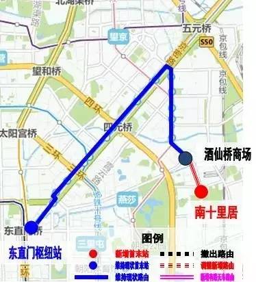关于优化调整11路公交的公示,提醒16条公交线本周调整附图