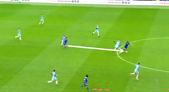 切尔西反击8次传球,补时连入两球切尔西3-1大逆转