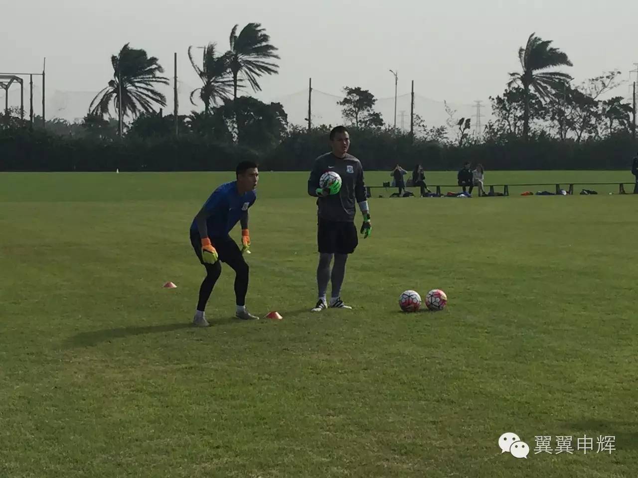 孙世林和波耶特,波耶特海口冬训