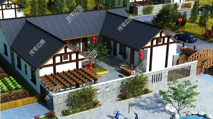 三合院东西厢房二层效果,农村三合院东西厢房门窗怎么留