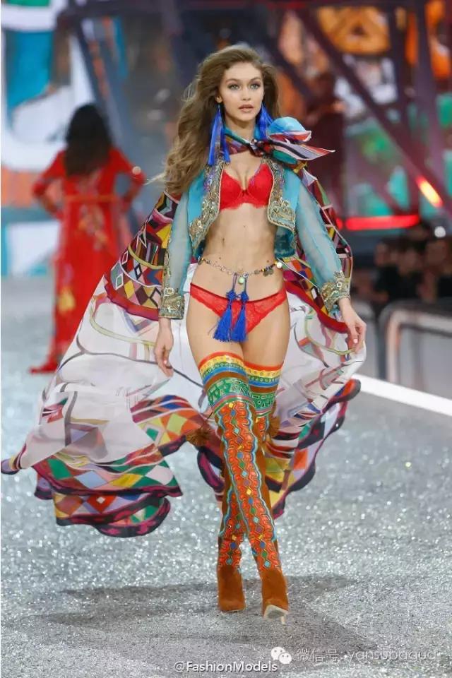 今年的维密秀,维密红高粱