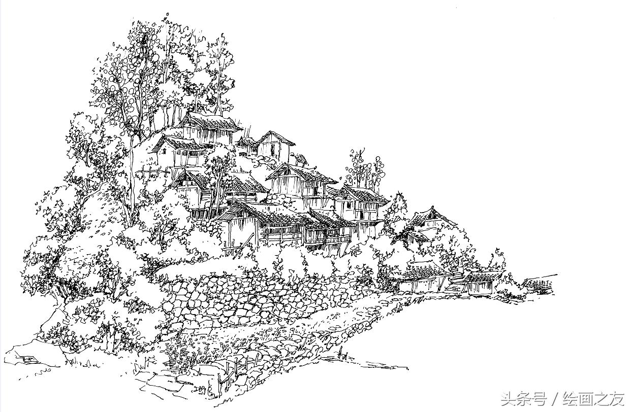 绘画头部三角构图法,基础绘画构图入门教程