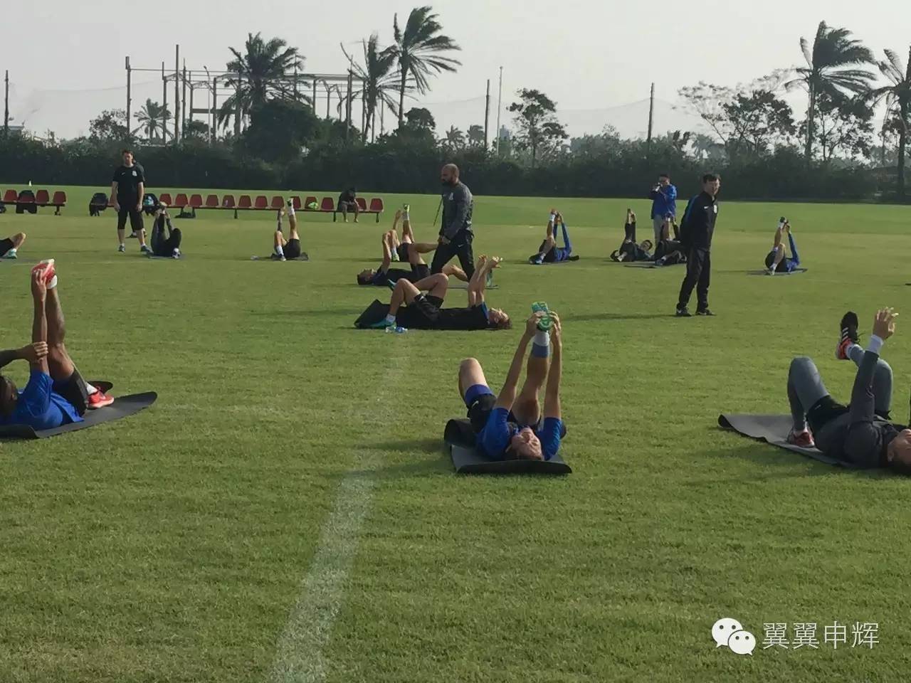 孙世林和波耶特,波耶特海口冬训