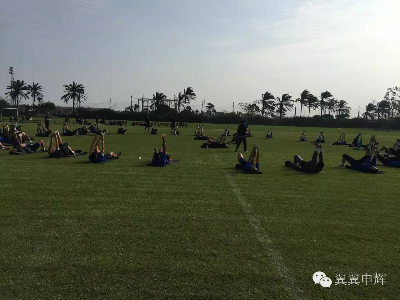 孙世林和波耶特,波耶特海口冬训